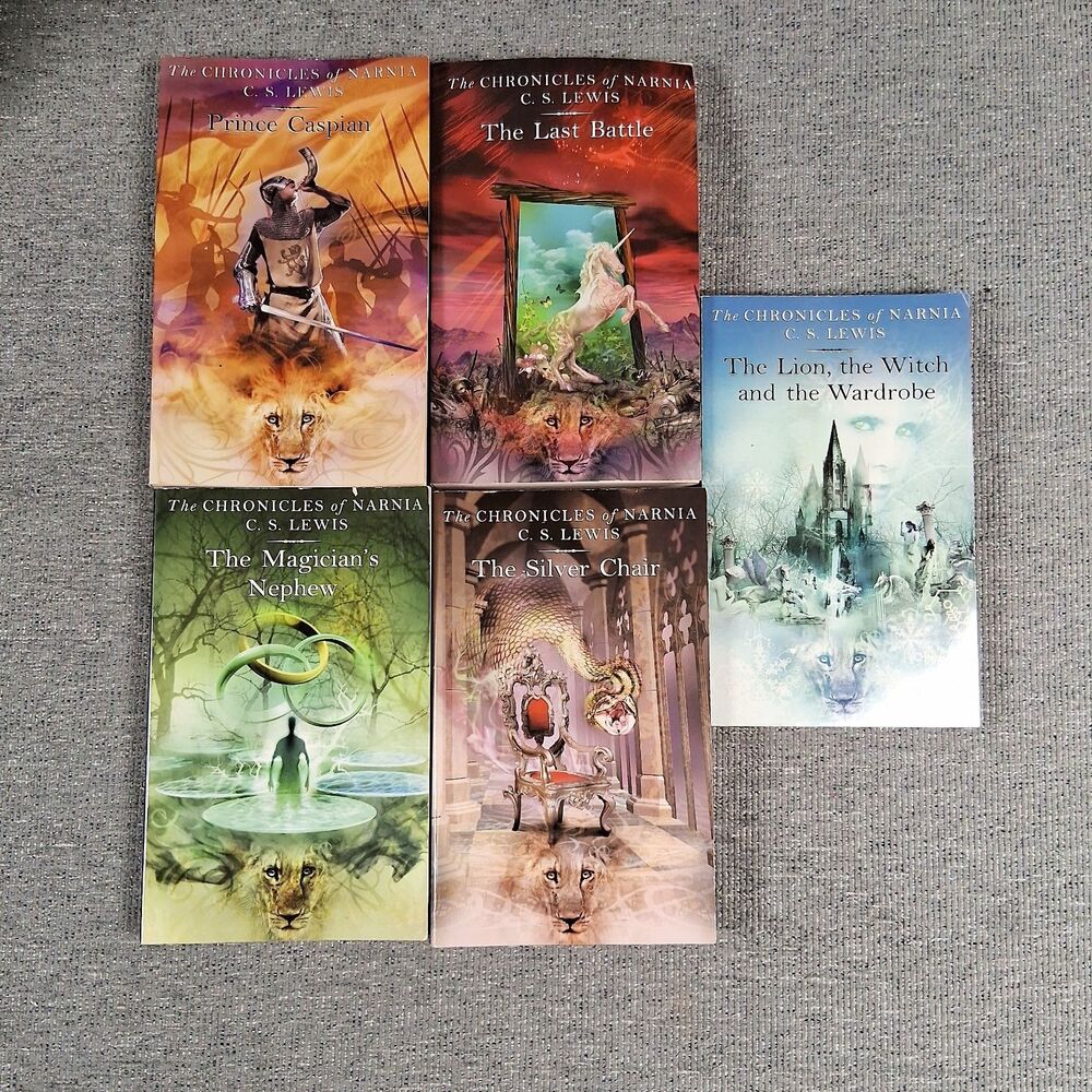The Chronicles of Narnia C. S. Lewis 5 Book Set